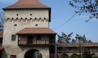 Biserica Reformata Cu Un Turn Din Targu Mures