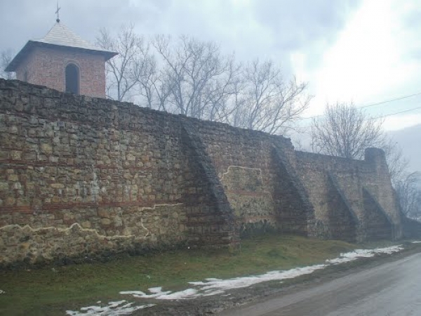 Cetatea-manastire Bradu poza